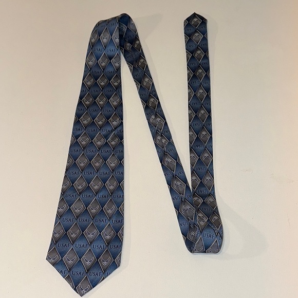 USAF U.S. AIR FORCE NECKTIE - Picture 1 of 4